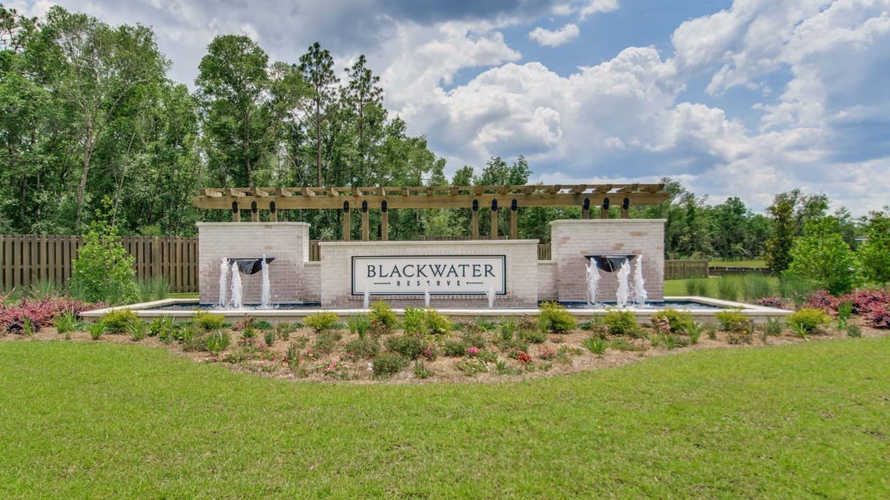 Blackwater Reserve community entrance