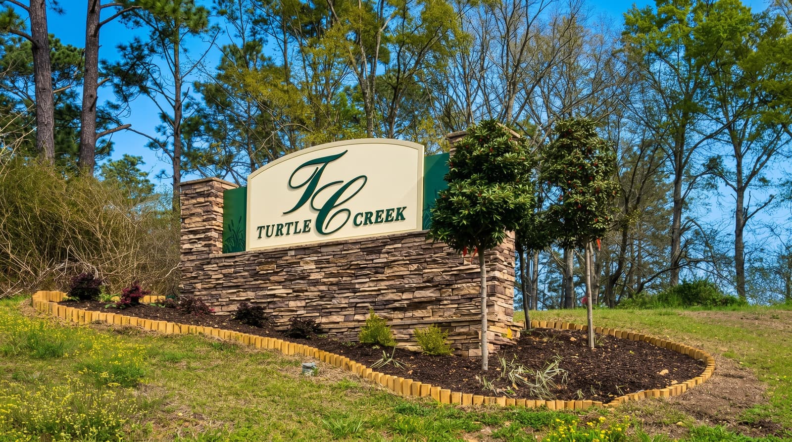 Turtle Creek community entrance
