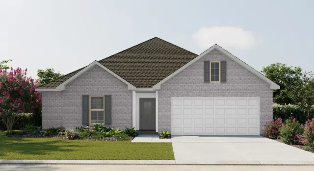 DSLD Homes Hoffman IV G - Representative exterior, Eagle Pointe