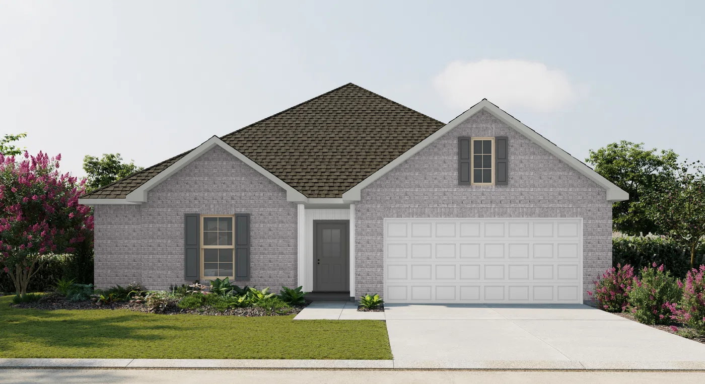 DSLD Homes Hoffman IV G - Representative exterior, Eagle Pointe