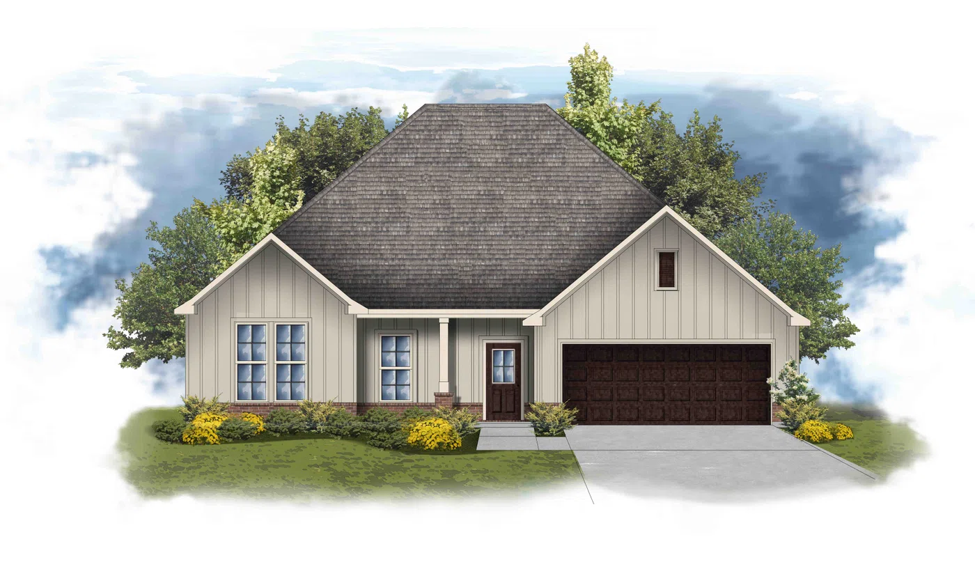DSLD Homes Comstock III I - Representative exterior, Belfair