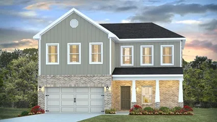 D.R. Horton Belfort - Representative exterior, Harvest Green East