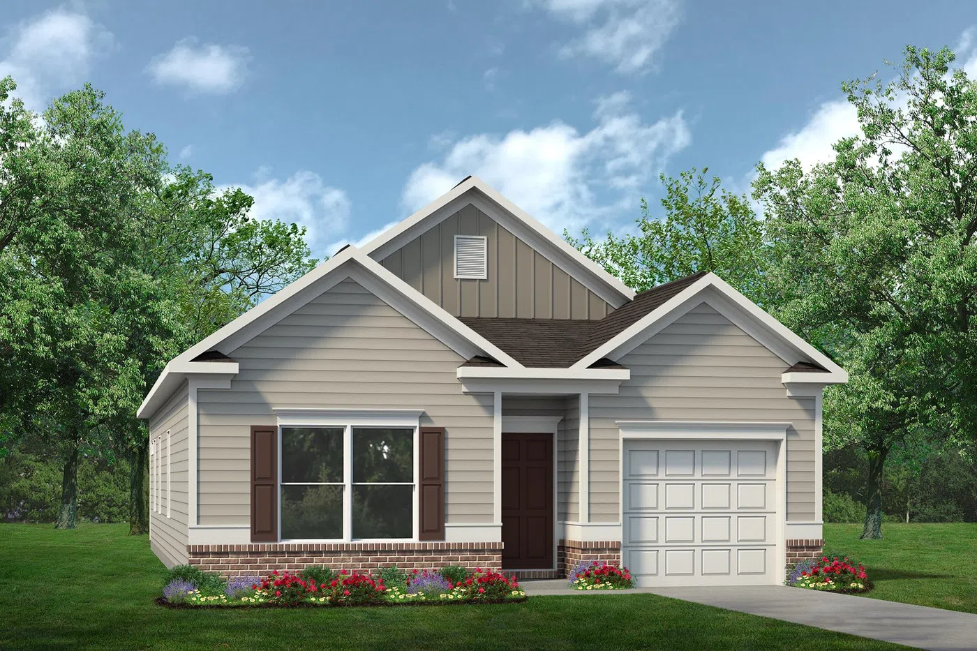 Smith Douglas Homes The Reynolds - Representative exterior, Sailor’s Landing