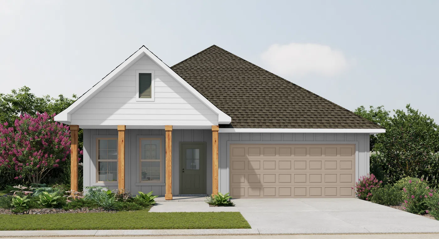 DSLD Homes Osmond V G - Representative exterior, Driftwood Lakes