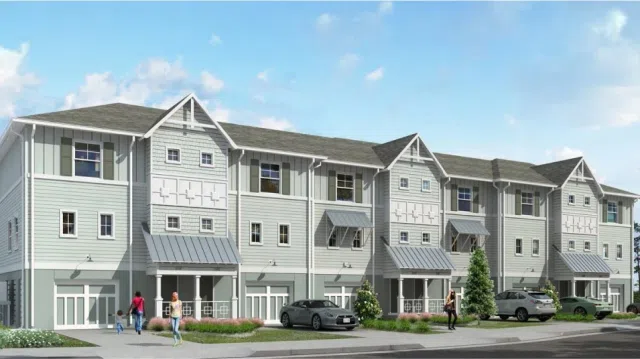 Lennar Sabal Palm - Representative exterior, Lost Key Townhomes