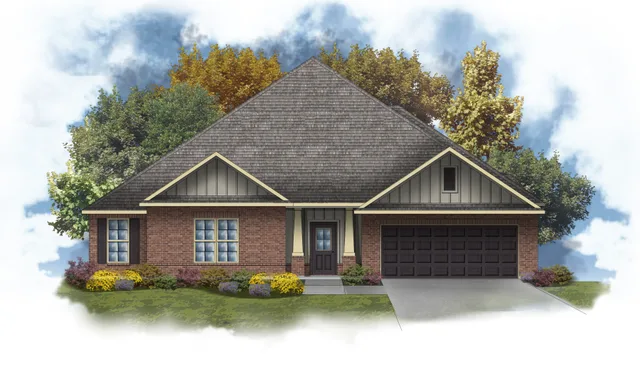 DSLD Homes Taft IV G - Representative exterior, Iron Rock