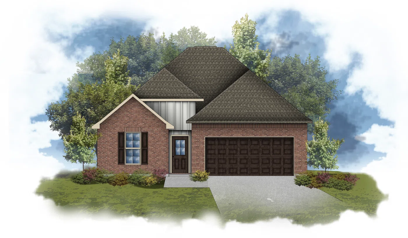 DSLD Homes Castello IV G - Representative exterior, The Knoll