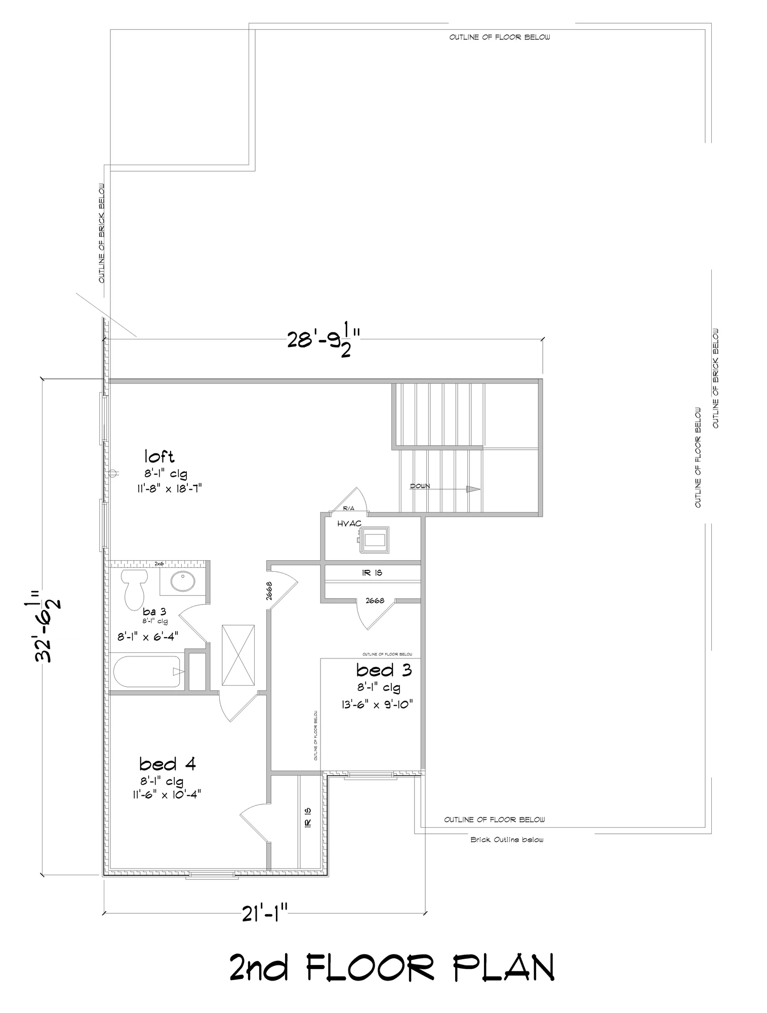 D.R. Horton Midland - Floor-plan drawing, Stonebridge