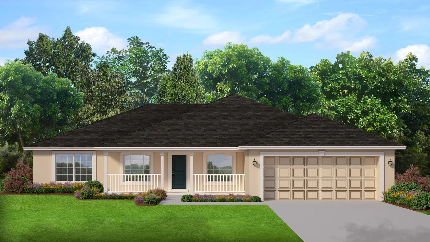 Adams Homes 2010 - Representative exterior, Blossom Grove