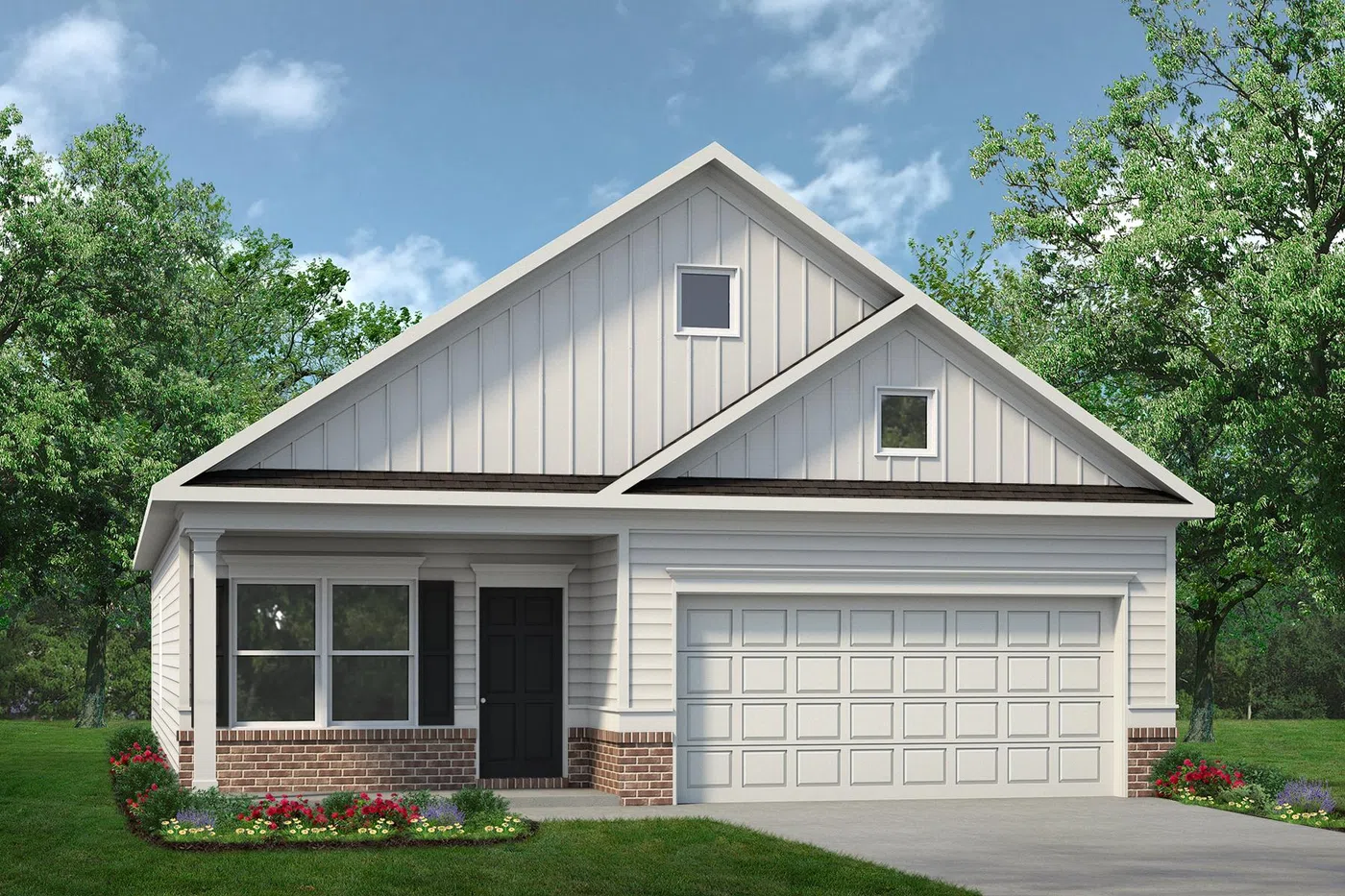 Smith Douglas Homes The Piedmont - Representative exterior, Roans Mill