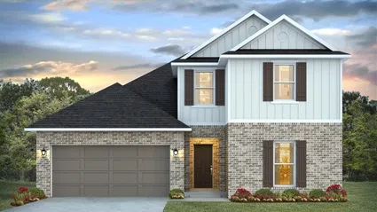 D.R. Horton Midland - Representative exterior, Stonebridge