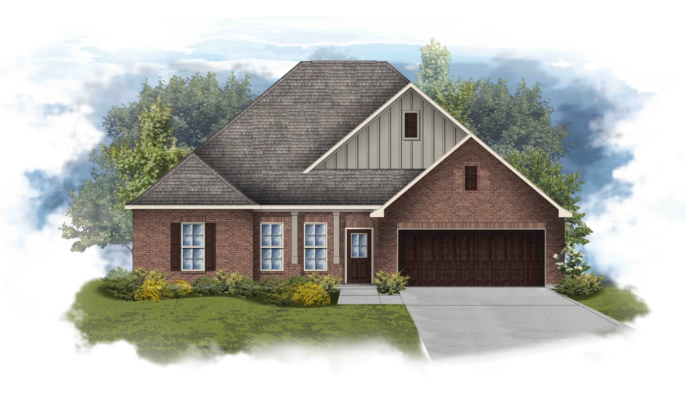 DSLD Homes Comstock III H - Representative exterior, Sentinel Ridge