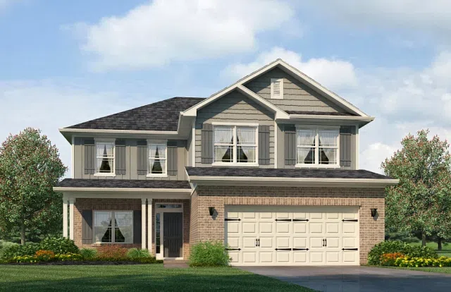 Adams Homes 2628 - Representative exterior, Parkland Place