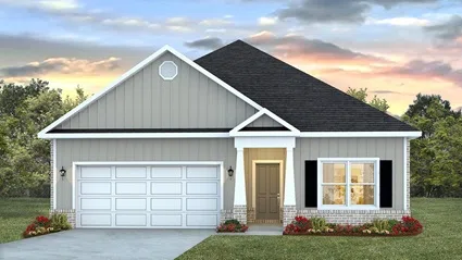 D.R. Horton Lamar - Representative exterior, Iron Horse