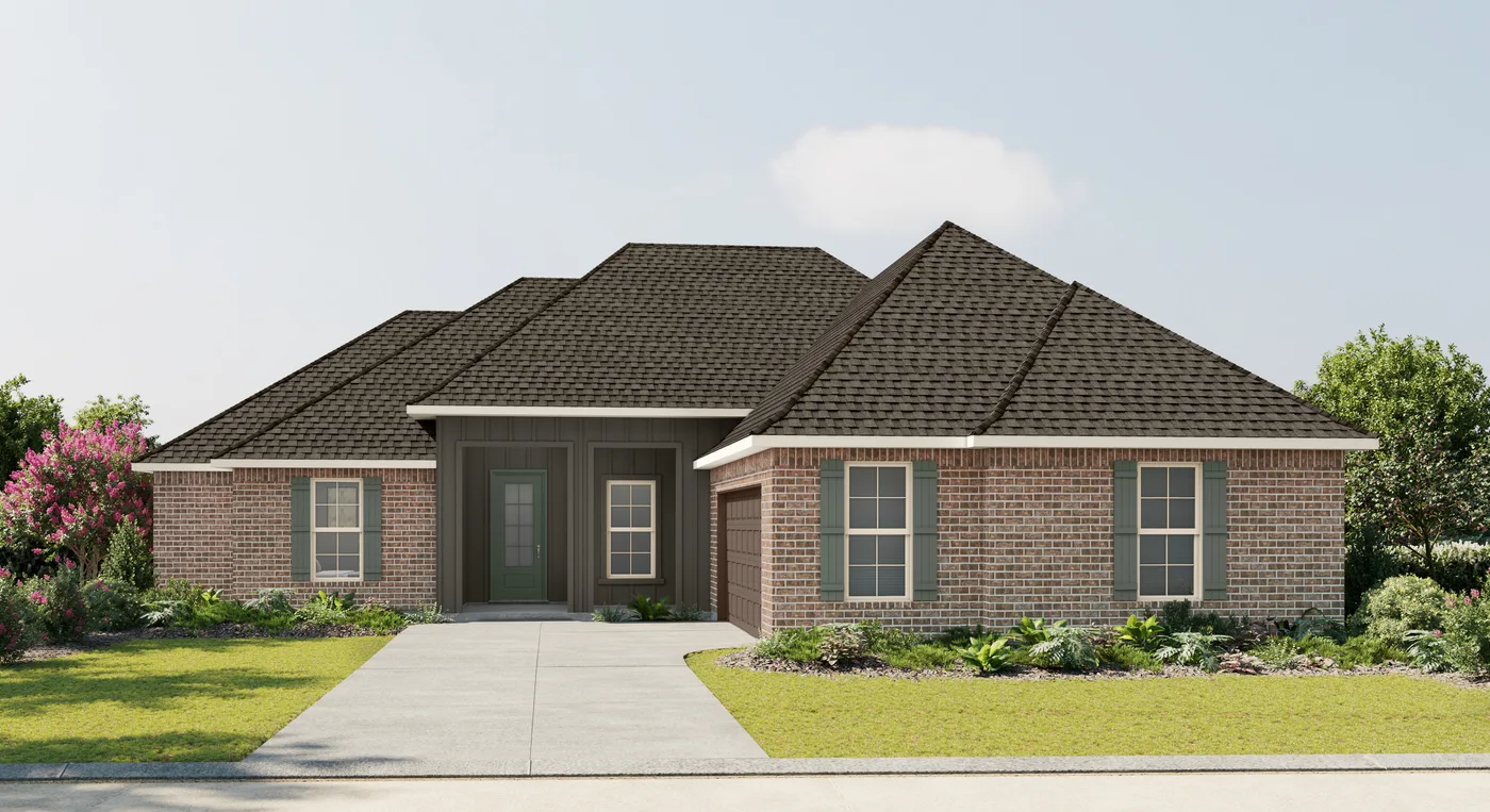 DSLD Homes Klein III G - Representative exterior, Belfair