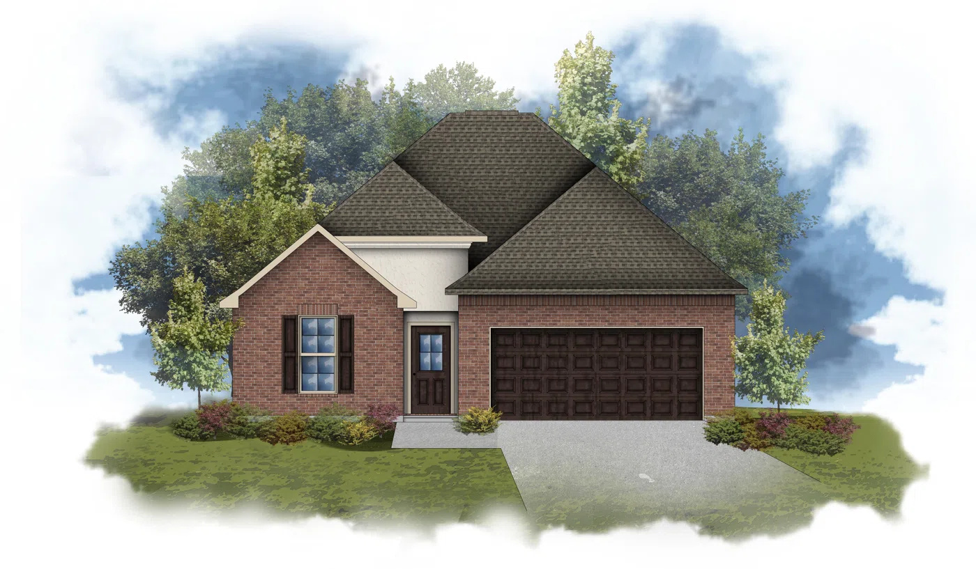 DSLD Homes Castello IV A - Representative exterior, Gaineswood