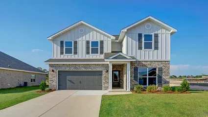 D.R. Horton Ozark - Representative exterior, Stonebridge
