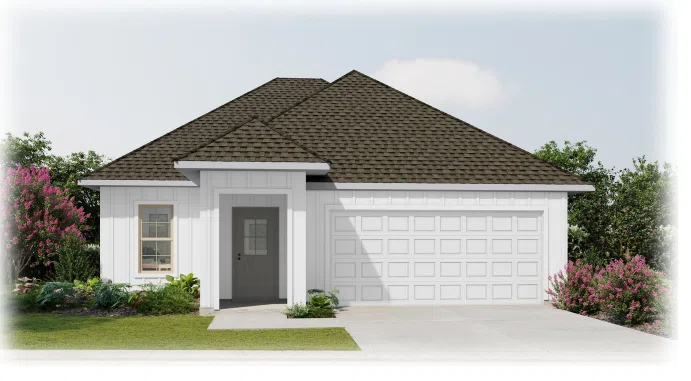 DSLD Homes Delano IV I - Representative exterior, Driftwood Lakes