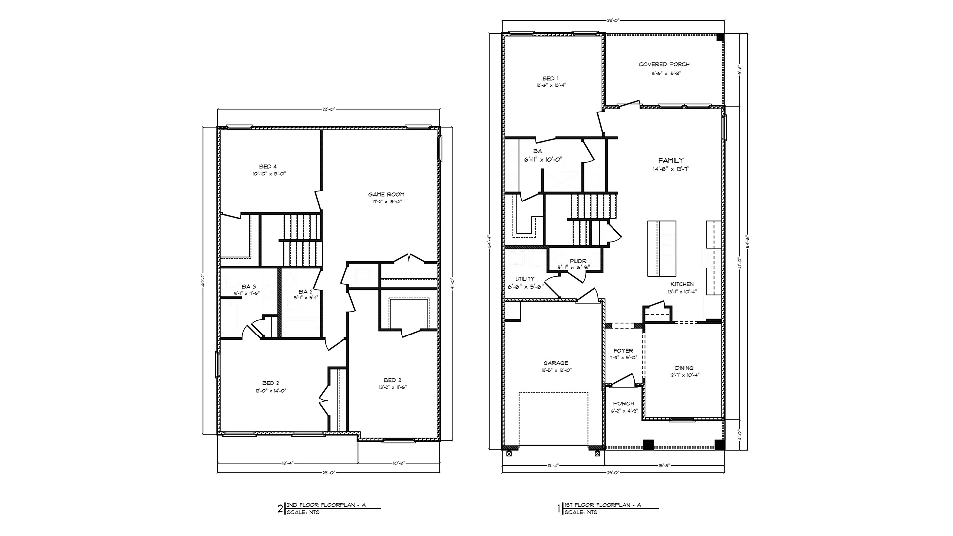 D.R. Horton The Alabaster - Floor-plan drawing, Reserve at Brookhaven