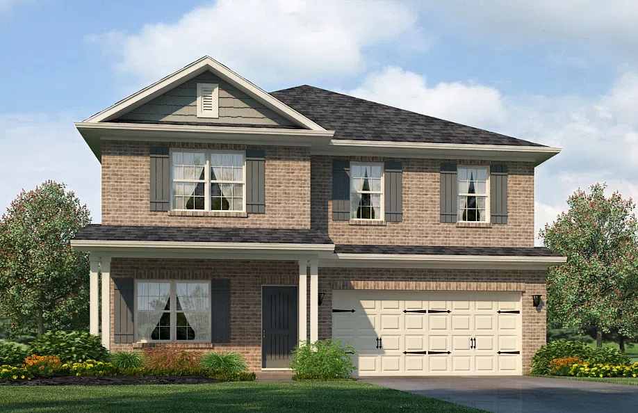 Adams Homes 3105 - Representative exterior, Hidden Pines Estates
