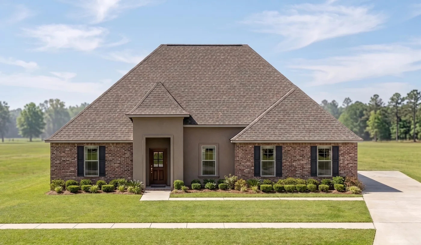 DSLD Homes Adams IV A - Representative exterior, Iron Rock