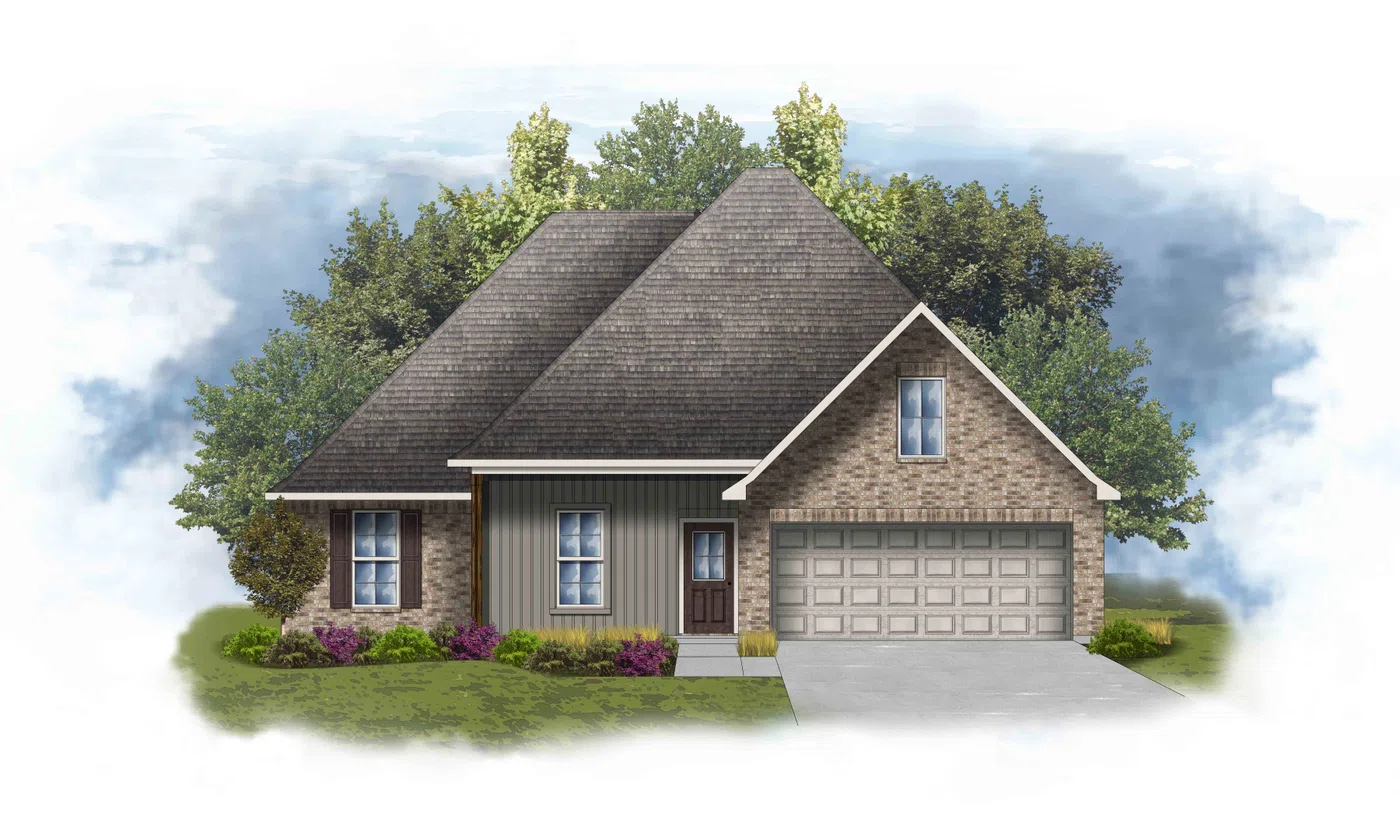 DSLD Homes Irises V H - Representative exterior, Summer Pointe