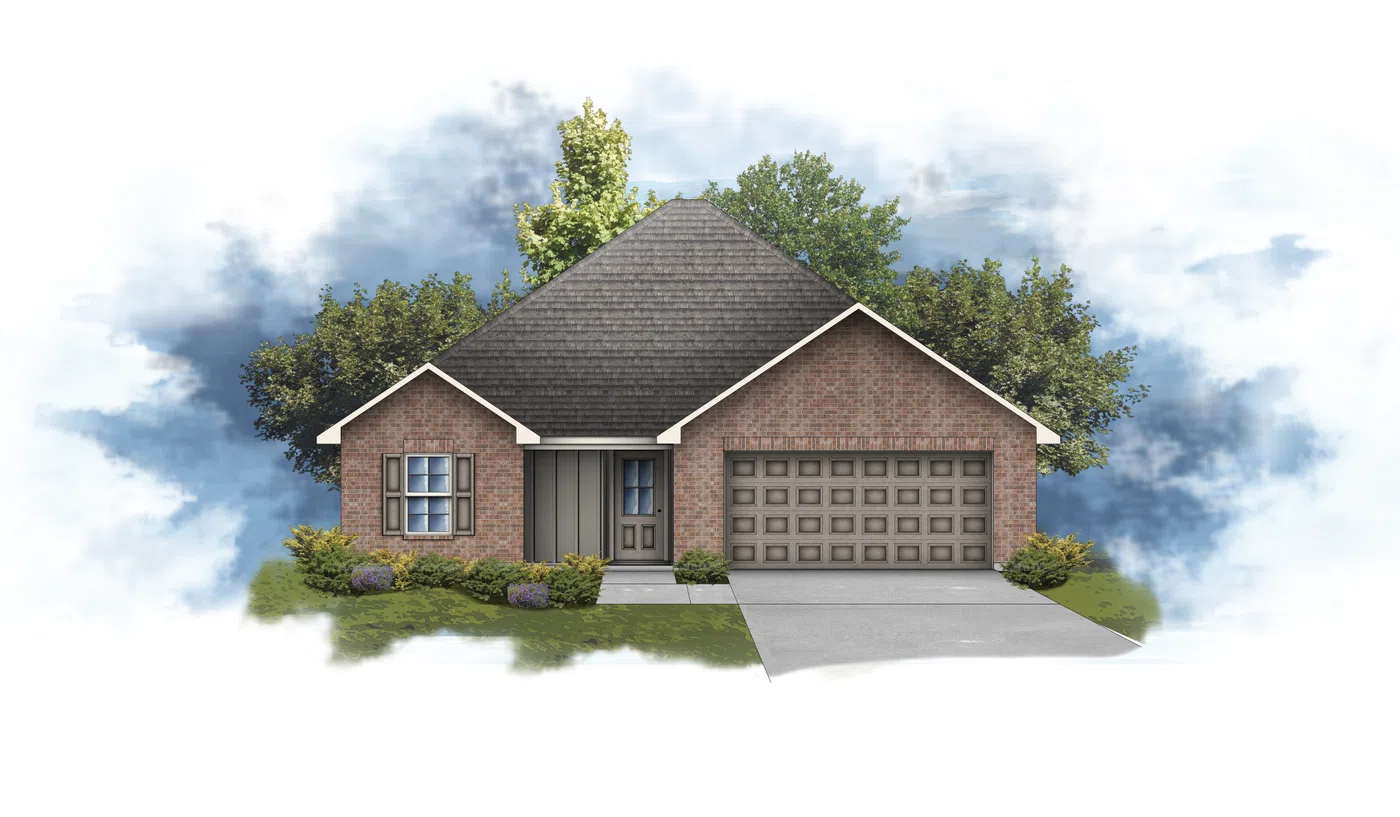 DSLD Homes Ayden V G - Representative exterior, Eagle Pointe