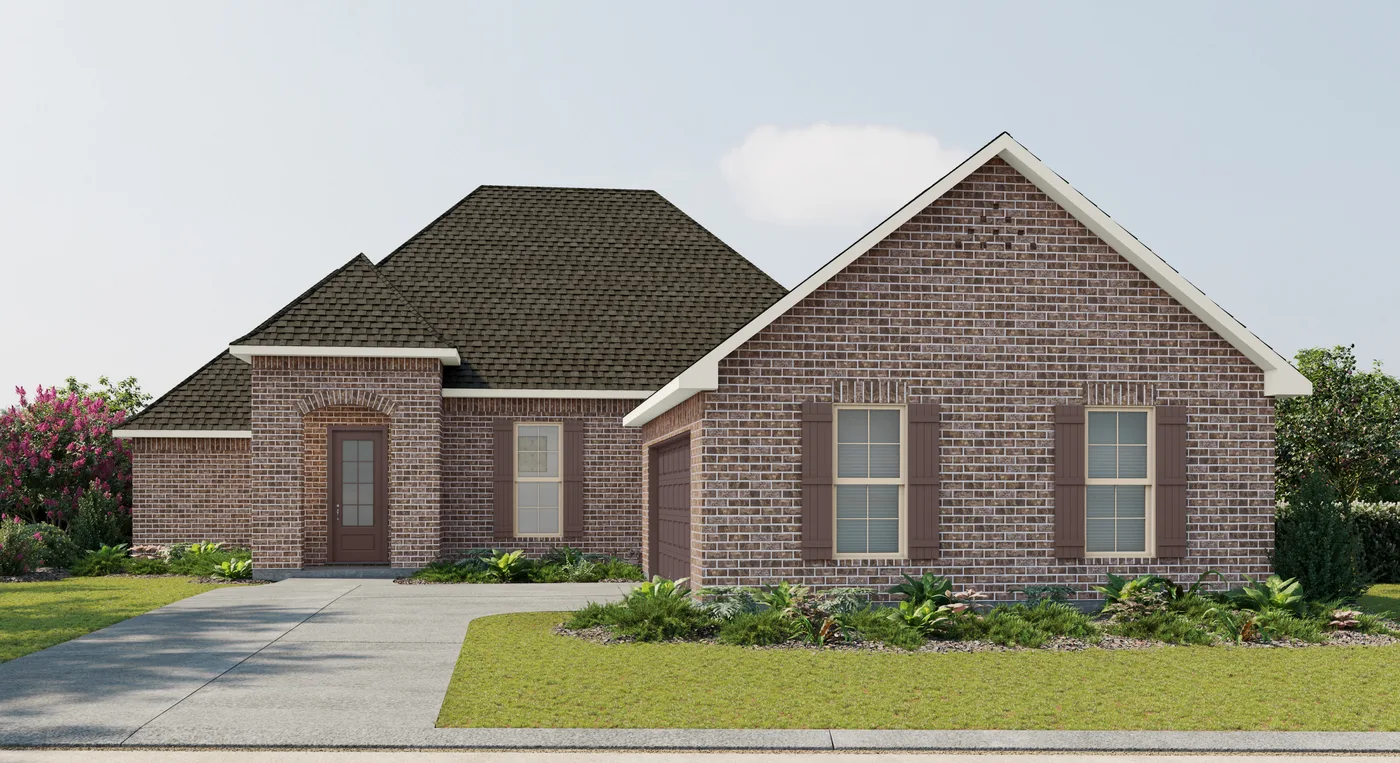DSLD Homes Claudet III B - Representative exterior, Belfair