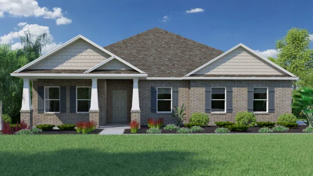 Holiday Builders Navarre - Representative exterior, Mahogany at Jubilee