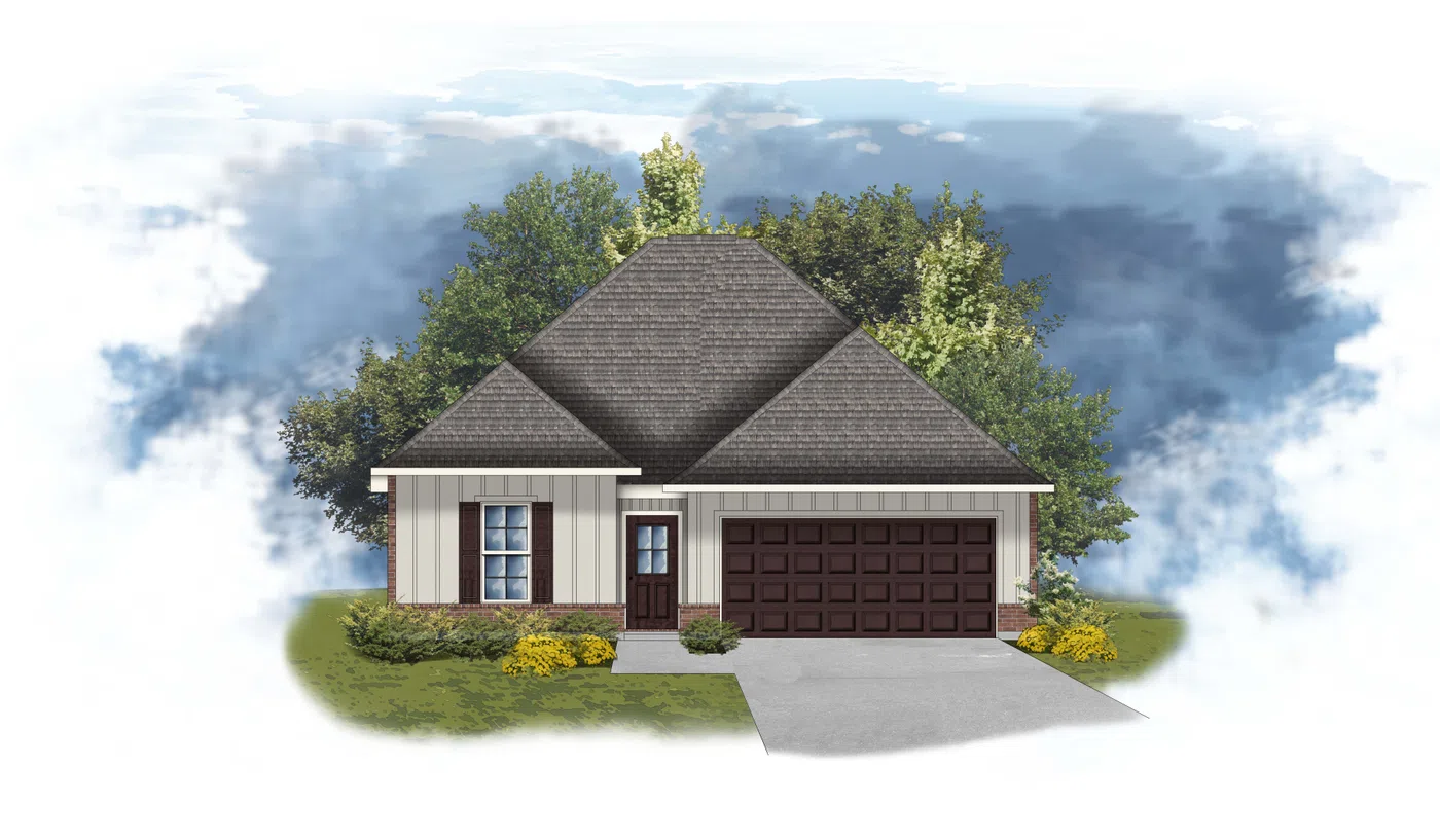 DSLD Homes Arietta IV H - Representative exterior, The Knoll