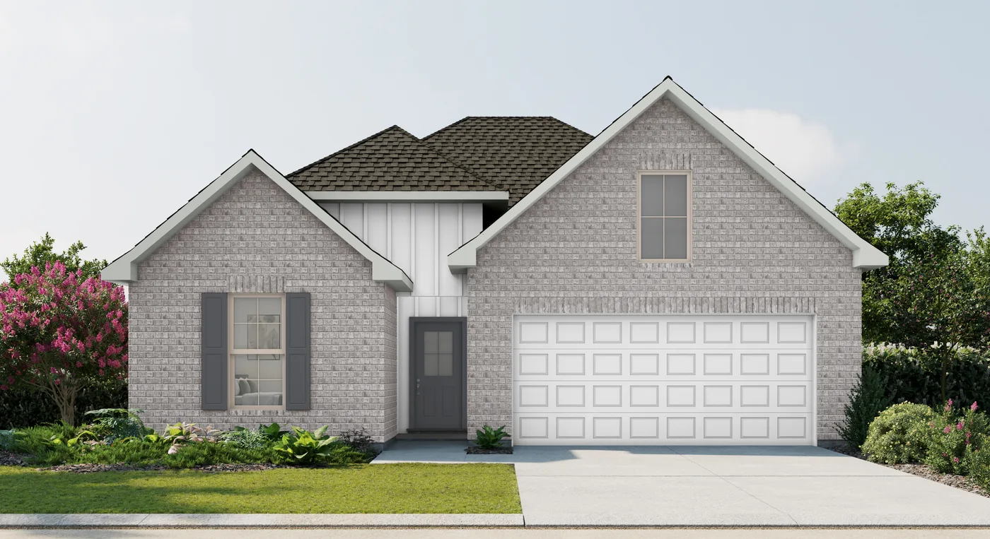 DSLD Homes Cedar IV H - Representative exterior, Palmetto Crossing