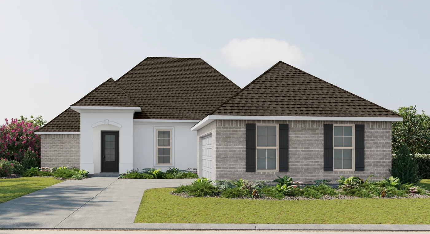 DSLD Homes Claudet III A - Representative exterior, Gaineswood