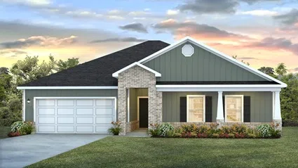 D.R. Horton Denton - Representative exterior, Tealwood Estates