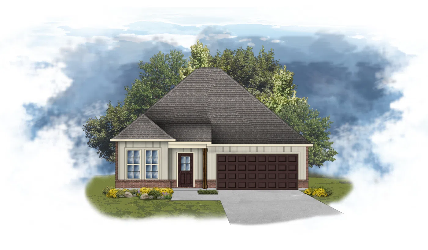DSLD Homes Boyanci III H - Representative exterior, The Knoll
