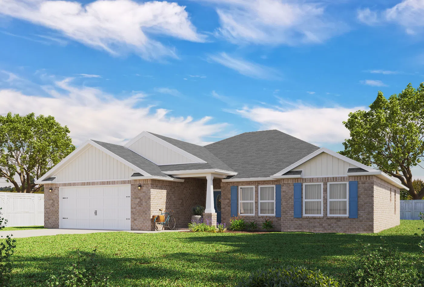 Herbst Homes The Liberty - Representative exterior, Buckeyes Landing