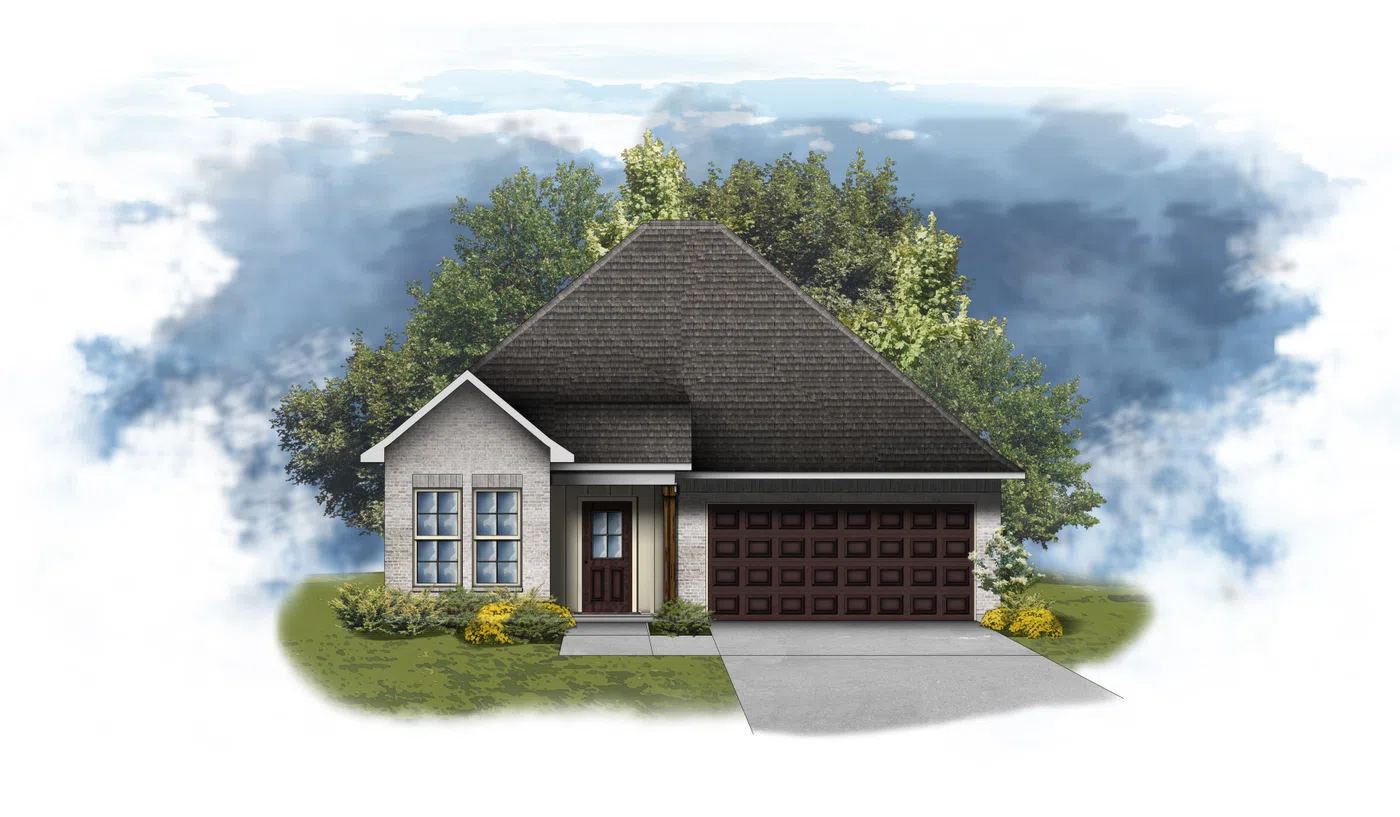 DSLD Homes Boyanci III G - Representative exterior, The Knoll
