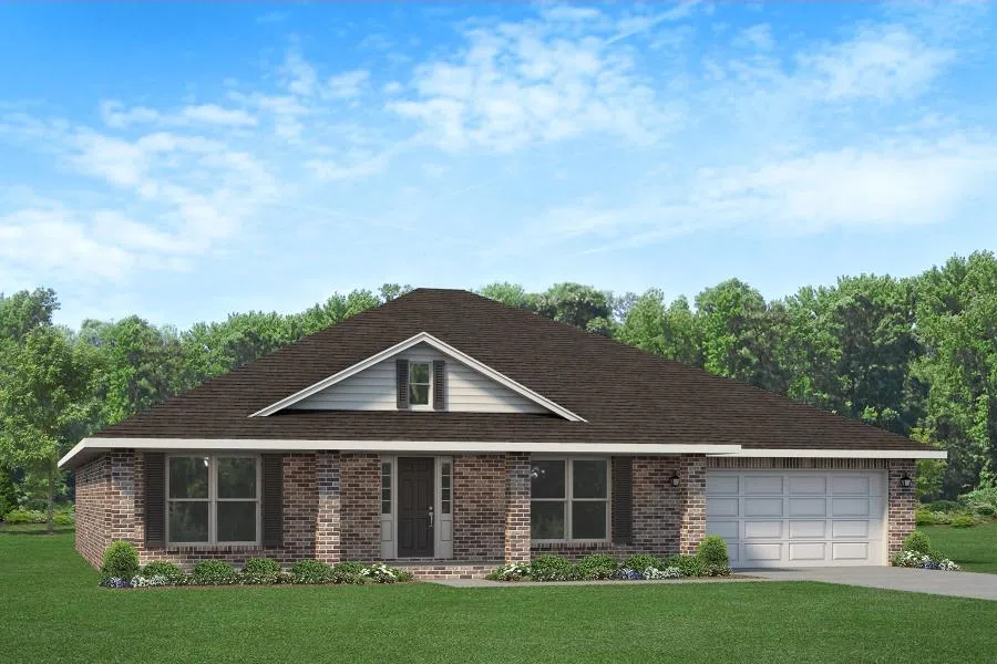 Adams Homes 2685 - Representative exterior, Pecan Valley