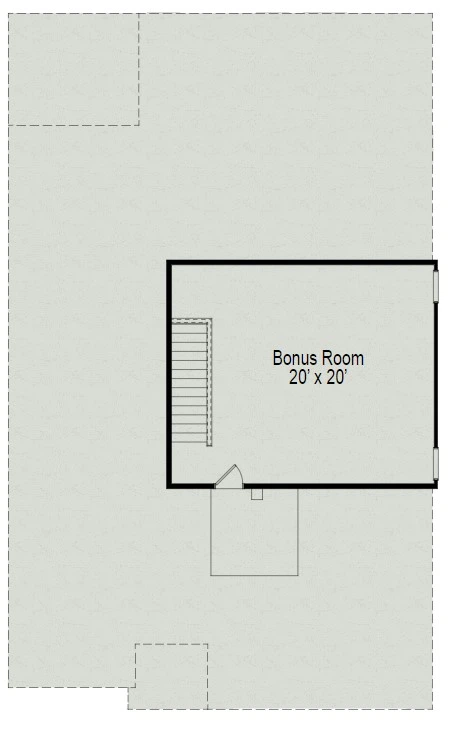 Smith Douglas Homes The Davenport II - Floor-plan drawing, Roans Mill