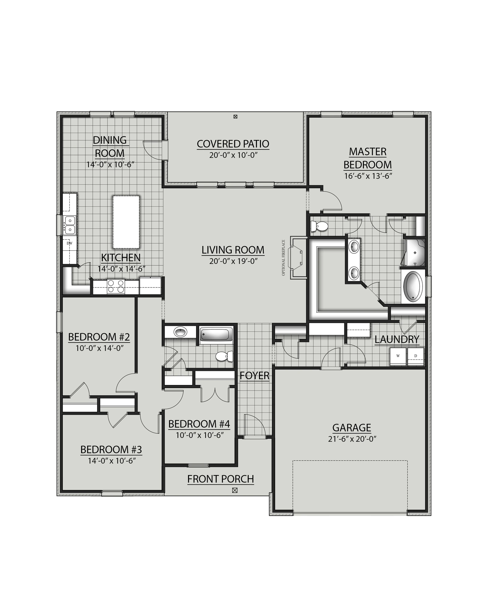 DSLD Homes Camellia V H - Floor-plan drawing, Sentinel Ridge