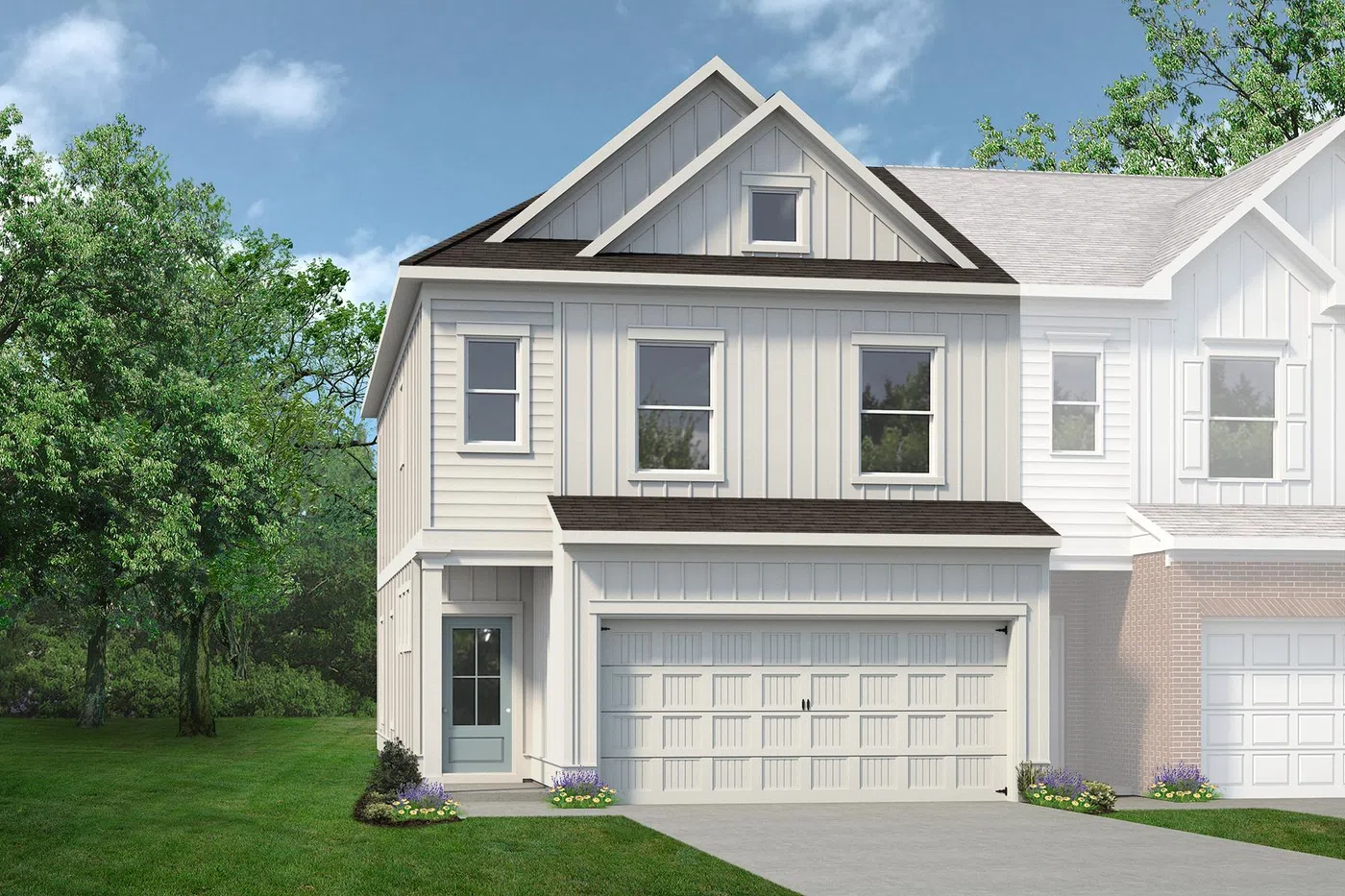 Smith Douglas Homes The Norwood - Representative exterior, Landing at Oyster Bay