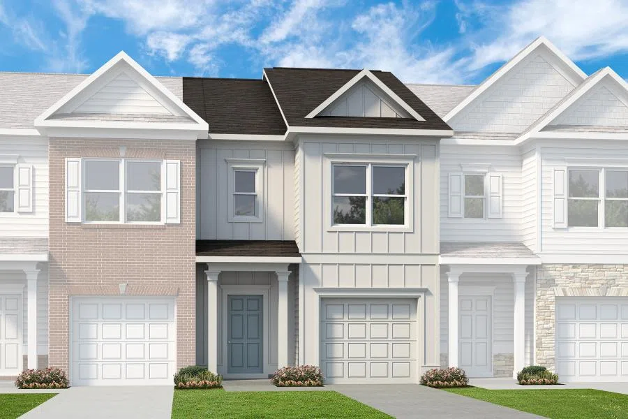 Smith Douglas Homes The Pierce - Representative exterior, Landing at Oyster Bay