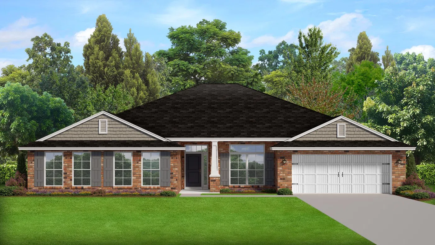 Adams Homes 3000 - Representative exterior, Briar Rose