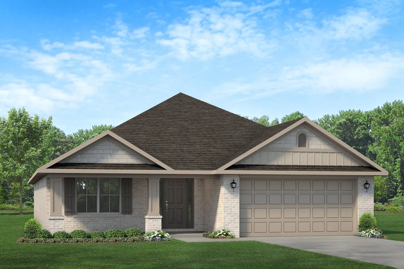 Adams Homes 2200 - Representative exterior, Heritage Landing