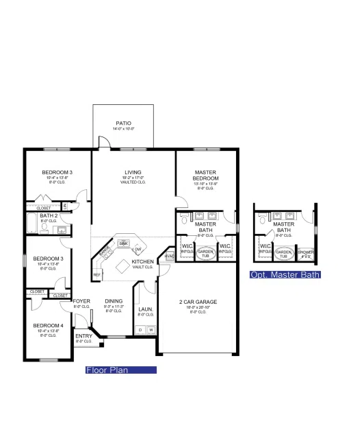 Adams Homes 1930 - Floor-plan drawing, Briar Rose
