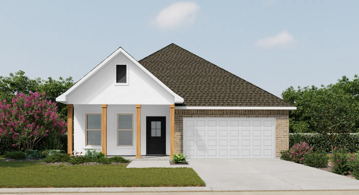 DSLD Homes Oakstone V A - Representative exterior, Silver Springs