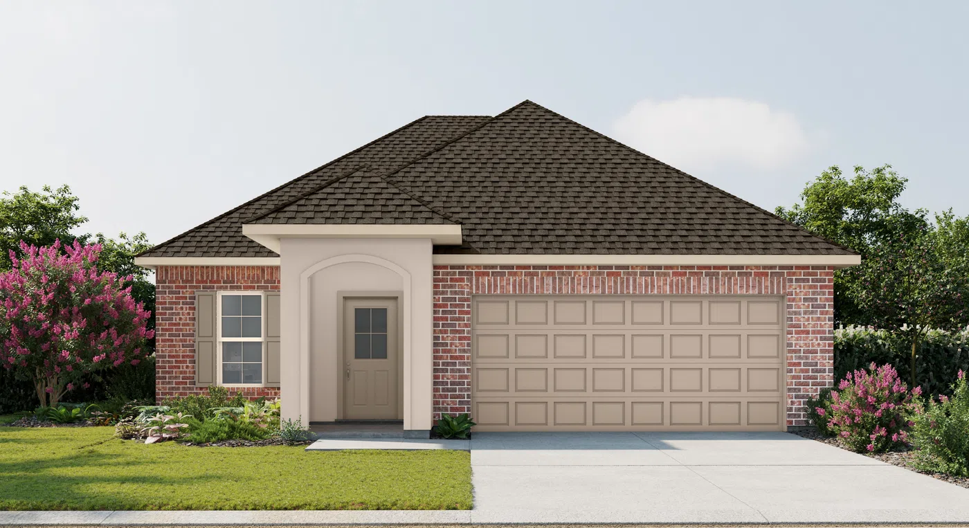 DSLD Homes Dogwood IV C - Representative exterior, Savannah Estates