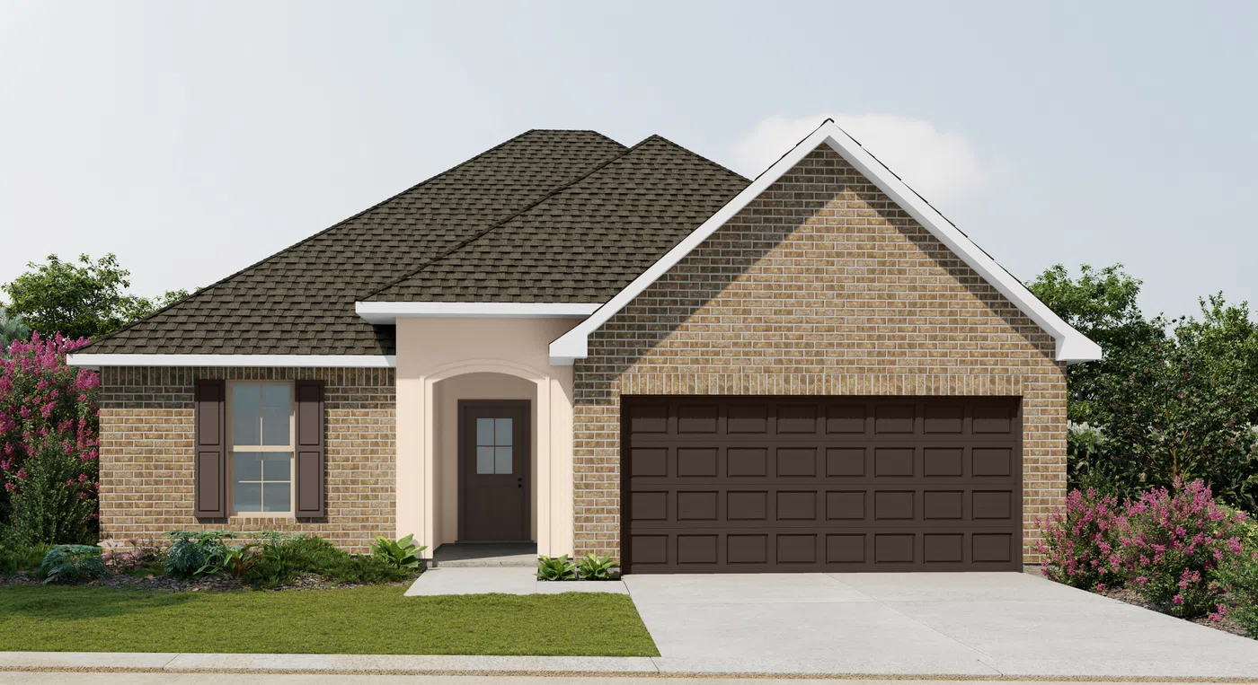 DSLD Homes Raymond IV A - Representative exterior, Belfair