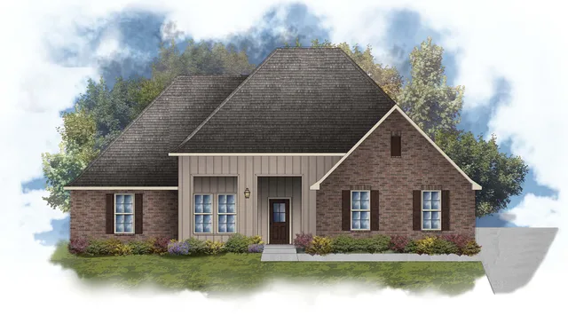 DSLD Homes Jefferson IV G - Representative exterior, Iron Rock