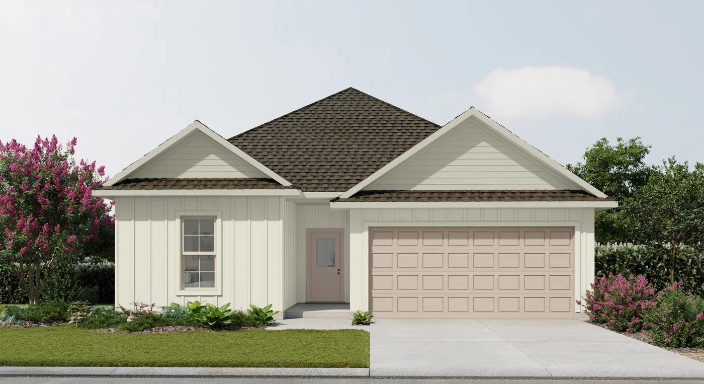 DSLD Homes Tiburon IV J - Representative exterior, Driftwood Lakes
