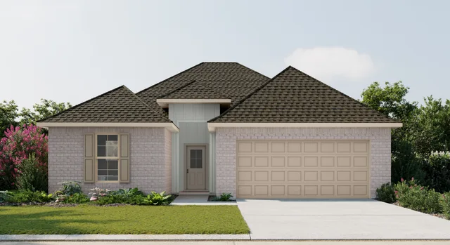 DSLD Homes Lasalle V G - Representative exterior, Palmetto Crossing